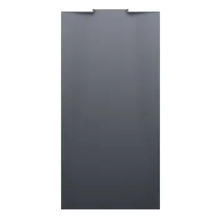 Laufen Duschwanne NIA 800x1600x36 Marbond mit Wandablauf anthrazit, H2100350780001 H2100350780001