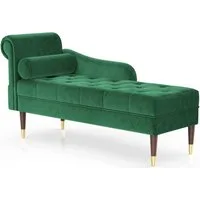 Vesgantti Chaiselongue Chaiselongue Smat Sofa mit Kissen werkzeuglose Montage für Wohnzimmer