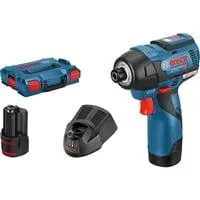 Akku-Schlagschrauber GDR 12V-110 Professional blau/schwarz, 2x Li-Ionen Akku 3,0Ah, in L-BOXX