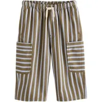 Next Palazzohose Cargo-Jeans mit Gummibund und weitem Bein (1-tlg)