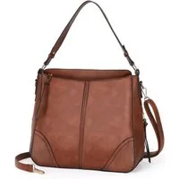 TAN.TOMI Schultertasche Designer Damen Hobo Taschen Handtaschen mit Vielen Fächern, Mit Handschlaufe und Schultergurt (verstellbarer Schultergurt)