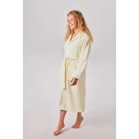 OTTO home Unisex-Bademantel Miia, ideal für Sauna, Spa & im Urlaub, Langform, Microfaser, Kapuze, Gürtel, weich und kuschelig, plüsch, für Damen und Herren, S-XL
