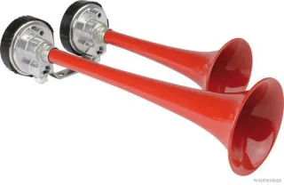 HERTH&BUSS Fanfare, 12 V, 466/622 Hz, 200 W, 115 dB(A) rot - 56352186
