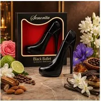 Fine Perfumery London Eau de Parfum Senorita Black Ballet Heel Damenparfum Orientalisch Blumig Süß e100 ml, Hergestellt in UK, Langanhaltender Duft, High-Heel-Geschenk