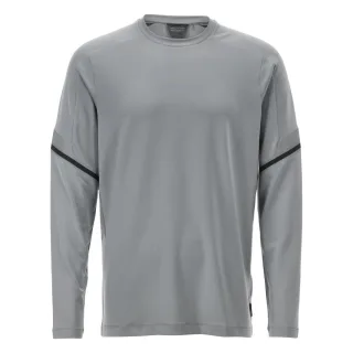MASCOT Herren Langarmshirt Silbergrau 4XL - 22281-461-80-4XL