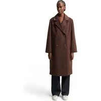 TOM TAILOR Denim Wollmantel mit Reverskragen