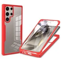 betterfon Handyhülle für Samsung Galaxy S25 Ultra TPU Schutzcase, 2-teiliges 360 Grad Case mit Rundumschutz und Displayschutz
