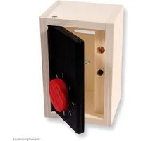 matches21 HOME & HOBBY Tresor Holz Bausatz Kinder ab 12 Jahren Holzbaukasten