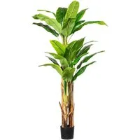 Kunstpalme Bananenpflanze Bananenpflanze, Creativ green, Höhe 180 cm
