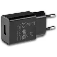 ChiliTec Stecker-Netzteil sw mit USB "CTN-0510" 5V=, 1A, 5W Steckernetzteil