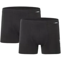 CAMP DAVID Boxershorts casual (2er Pack) mit elastischem Bund