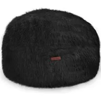 Green Bean Pouf Sitzsack-Hocker Pouf Fell Stay 45x25cm (EPS-Perlen Füllung, Indoor Sitzhocker, Fußhocker), Sitzwürfel Sitzkissen Hocker Sitzhocker