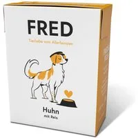 FRED & FELIA FRED Huhn mit Reis (10er Pack), Nassfutter für: Hunde, Monoprotein