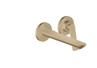 Hansgrohe 2-Loch WTA Wand Unterputz Axor Citterio C mit Auslauf 195 mm brushed bronze , 49110140 49110140