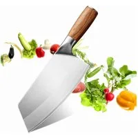 MDHAND Kochmesser Küchenmesser mit ergonomischen Griffen und scharfen Klingen, Ideal zum Schneiden von Fleisch und Gemüse
