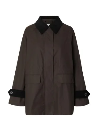 selected women - SLWWILMA WAXED JACKET NOOS - Gr. - 36