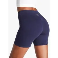 LASCANA Shorts mit breitem Bündchen und Logodruck, Loungewear
