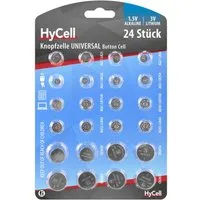 HyCell 24x Knopfzellen-Sparset / verschiedene Größen Knopfzelle