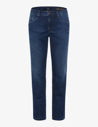 Eurex Herren Five-Pocket-Hose Style LUKE TT BLUE STONE, denim blau, Gr. 44/34
