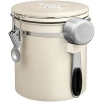 SinLaw Kaffeedose Edelstahl-Kaffeebohnenbehälter, vakuumversiegelter Lagertank, (1-tlg), Mit Löffel, um die Zeit im Auge zu behalten