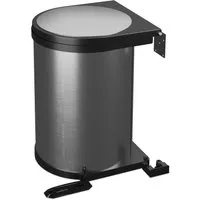 relaxdays Einbaumülleimer Schwenkbarer Einbaumülleimer 12 L
