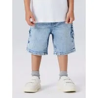 Name It Jeansshorts NMMBEN LOOSE DNM BERMUDA 8620-BC NOOS aus Baumwollmischung mit Elasthan, lockere Passform