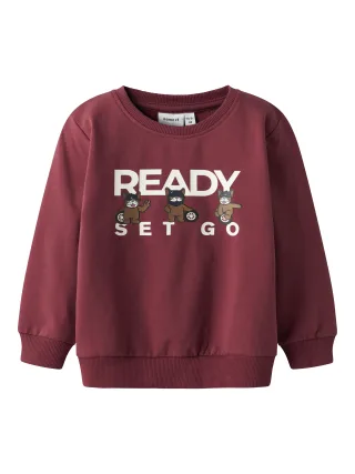 NAME IT - NMMROVAL LS SWEAT BRU BOX - Gr. - 104