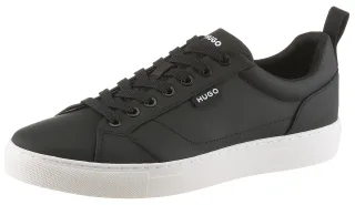HUGO Blue Sneaker "Morrie tenn" Schnürschuh, Halbschuh, Freizeitsneaker mit weichem Schaftrand
