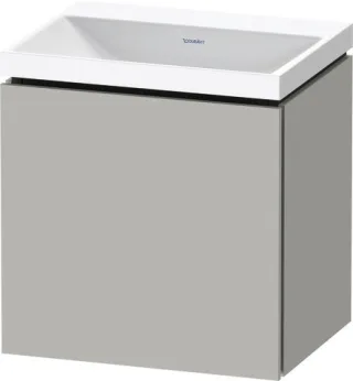 Duravit L-Cube c-shaped Set wandhängend Betongrau Matt 450x350x480 mm - LC6949N07070000 LC6949N07070000