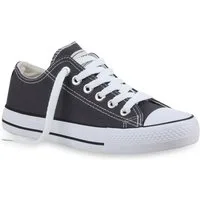 VAN HILL 94237 Sneaker Damen Sneaker Low Canvas Freizeitschuhe Schnürer Basic Sportschuhe