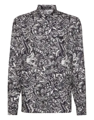 Hemd Slim Fit Tattoo