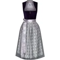 Alpenmärchen Dirndl Langes Dirndl Adele in schwarz - ALM1026