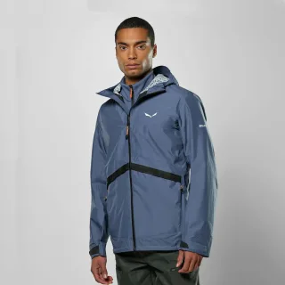 SALEWA - Puez Powertex Hybrid Jacke Herren - Blau (Gr.46)