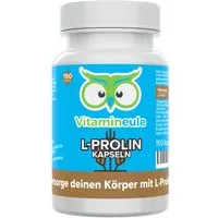 Vitamineule L-Prolin Kapseln mit 500 mg L-Prolin - Kapsel