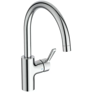 Ideal Standard Küchenarmatur Ceralife Ausladung 220mm hoher Auslauf Chrom, BE238AA BE238AA
