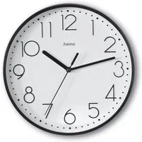 Hama Wanduhr Wanduhr "Salina", Ø 22 cm, ohne Ticken (geräuscharm)