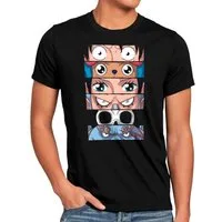 style3 T-Shirt Straw Hat Team one piece japan anime luffy manga monkey ruffy