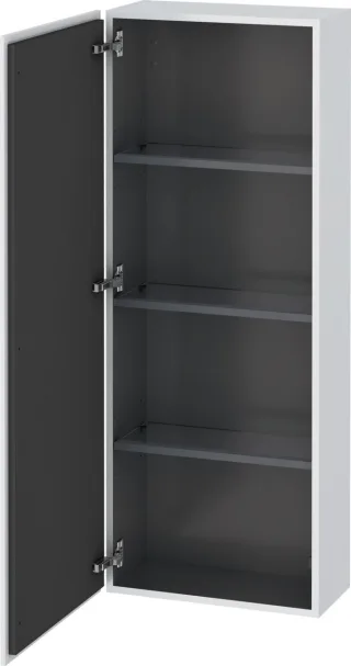 Duravit L-Cube Halbhochschrank Weiß Matt 500x243x1320 mm - LC1169L1818 LC1169L1818