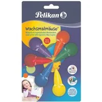 Pelikan Wachsmalstift Wachsmalmäuse, (6-tlg)