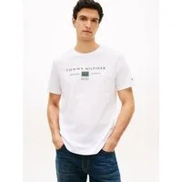 Tommy Hilfiger T-Shirt BRAND LOVE MONO STACK aus Jersey mit Logo