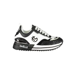 Gaelle Paris Schwarze Polyurethan Damen Sneaker