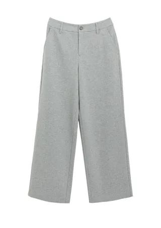 s.Oliver Red Label - Culotte mit weitem Bein grau - Gr. - 34