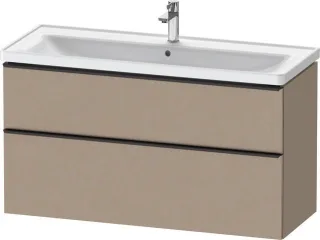 Duravit D-Neo Waschtischunterbau wandhängend Leinen Matt 1184x452x625 mm - DE43910BD750000 DE43910BD750000