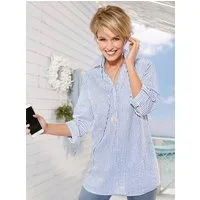 Sieh an! Klassische Bluse Bluse Langarm