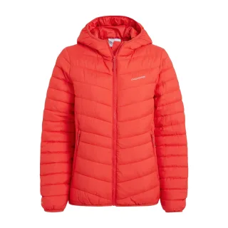 Craghoppers - "Compresslite IX" Jacke für Damen, mit Kapuze, Isoliert (Morgendämmerungsrot)