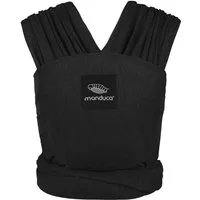 manduca Babytrage manduca Sling - Babytragetuch - Elastische Babytrage, Unterstützt die natürliche M-Position beim Baby.