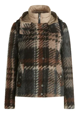 AMBER & JUNE - Winterjacke Camel/Braun - Gr. - 36
