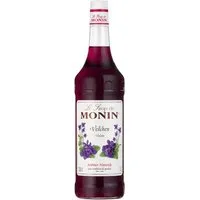 MONIN Getränke-Sirup, Monin Veilchen Sirup ideal für Limonaden und Spritz Cocktails 1000ml
