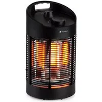 blumfeldt Terrassenstrahler Heat Guru 360 Mini, Infrarot Heizstrahler Terrasse elektrisch Infrarotheizung Standgerät