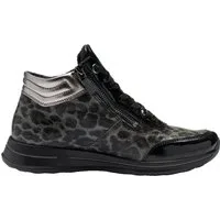 Ara Ara 24808-86 OSAKA 2.0, Sneaker, Grau (Leo-Look), Damen Sneaker